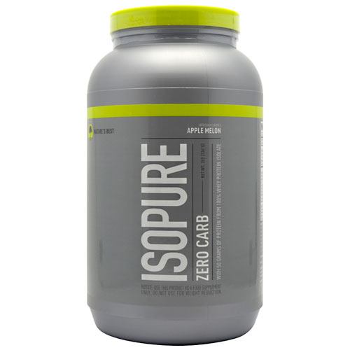 (image for) Zero Carb Isopure Apple Melon 3 lbs